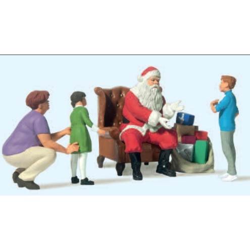 Preiser 44931 - Weihnachtsmann im Sessel