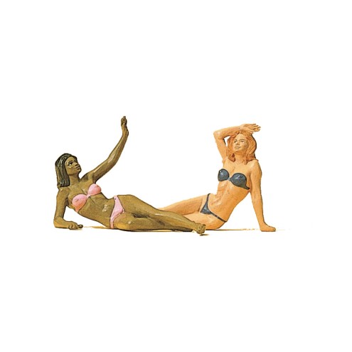 Preiser 45017 - Liegende Badende, 2 Figuren