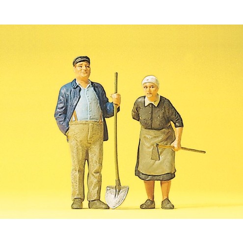 Preiser 45071 - Bauer u. Bäuerin