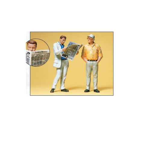 Preiser 45079 - Zeitungsleser, Passant