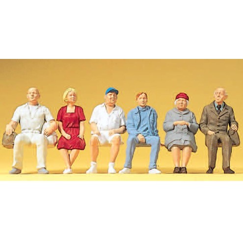 Preiser 45152 - Sitzende Personen