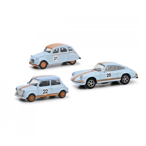 Schuco 452671600 - MHI Set VINTAGE RACING 1:87