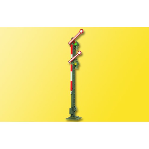 Viessmann 4531 - H0 Form-Hauptsignal, Schmalmast, mit zwei gekoppelten Flügel