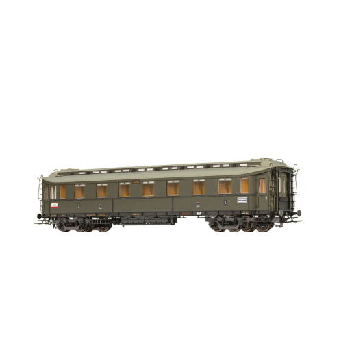 Brawa 45417 - H0 Reisezugwagen B4ü Pr 20 der K.P.E.V.