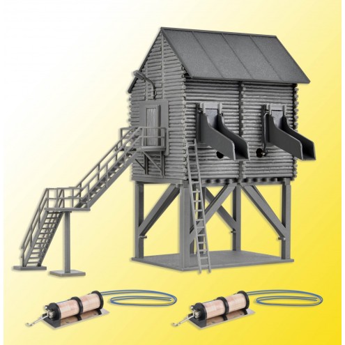 Vollmer 45635 - H0 Schotter-Verladestation mit angetriebenen Verschlussklappen, Funktionsbausatz