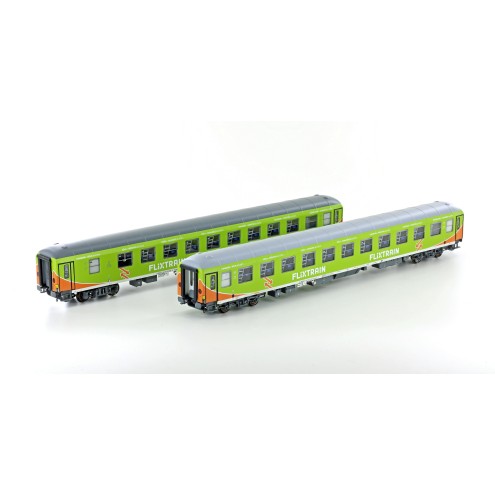 L.S. Models 46014 - 2er Set Liegewagen Bvcmz 248.5 Flixtrain, Ep.VI, HH-Köln