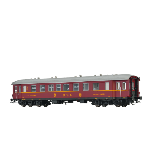 Brawa 46186 - H0 Schlafwagen WL4ü-36/50 der DSG III