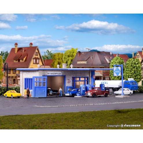 Vollmer 47757 - N ARAL Tankstelle