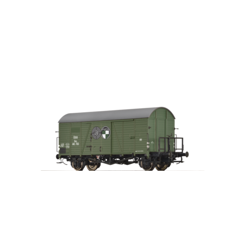 Brawa 47972 - Gedeckter Güterwagen Gms „Steyr Puch” der ÖBB