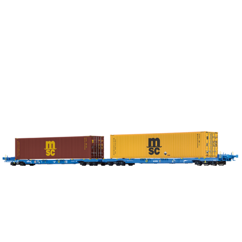 Brawa 48105 - H0 Containerw. Sffggmrrss VTG, VI, MSC