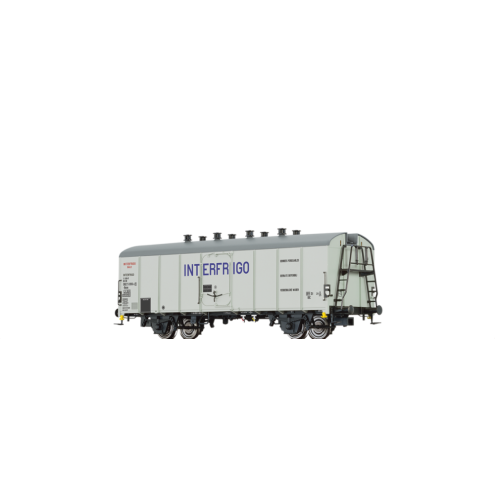 Brawa 48345 - H0 Kühlwagen Ibces, DB, IV, INTERFRIGO