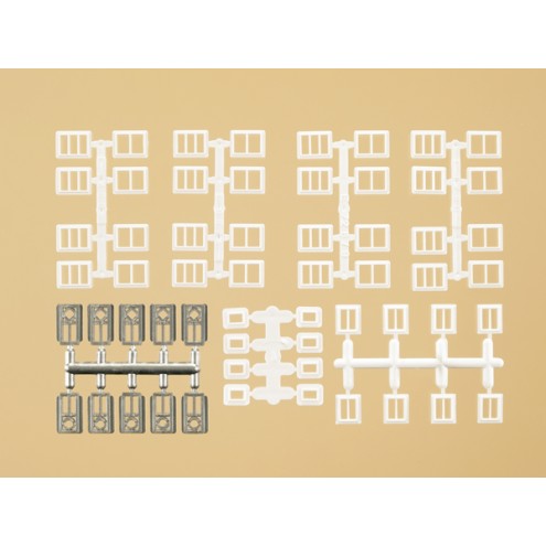Auhagen 48654 - Fenster und Türen für Industriegebäude