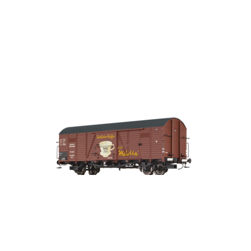 Brawa 48741 - H0 GEDECKTER GÜTERWAGEN GLR „MELITTA” DER DRG II Melitta