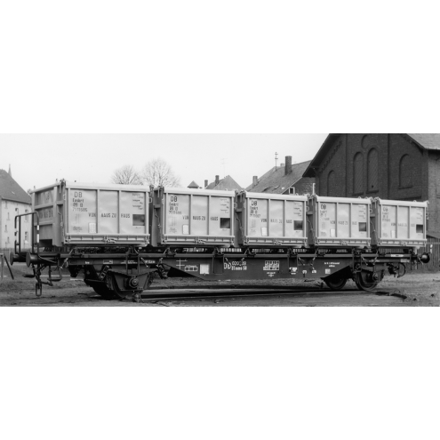 Brawa 49125 - H0 Behälterwagen Lbs58 BTmms DB, III