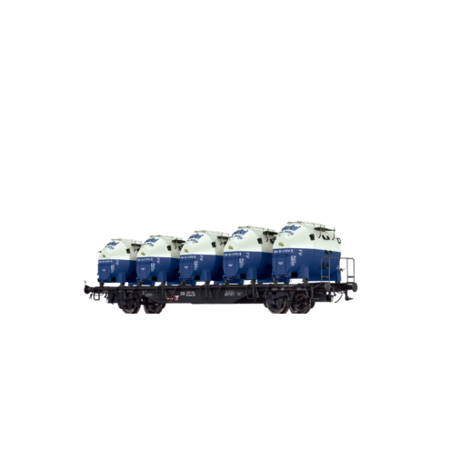 Brawa 49132 - H0 BEHÄLTERTRAGWAGEN BTMMS 58 „BIRKEL” DER DB III Birkel