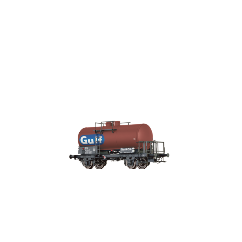 Brawa 49247 - H0 Kesselwagen Z [P] „Gulf Oil” der DSB, Ep. IV