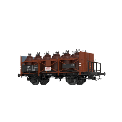 Brawa 49304 - H0 Säuretopfwagen Z [P] der DR, Ep. IV