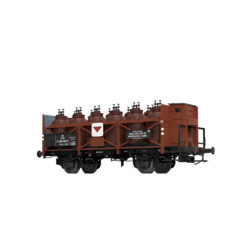 Brawa 49306 - H0 Säuretopfwagen Z [P] der DSB, Ep. III