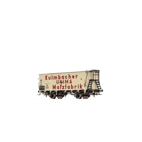 Brawa 49766 - H0 GED. GÜTERWAGEN „KULMBACHER UNIMA MALZFABRIKAT” DER DB III Kulmbacher