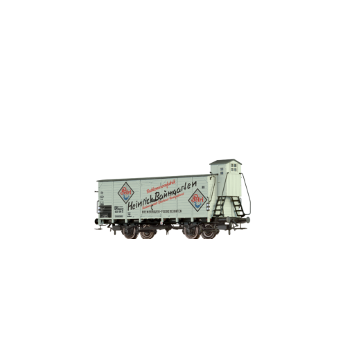 Brawa 49767 - H0 Gedeckter Güterwagen „Heinrich Baumgarten” der DR Brit-US-Zone, Ep. III
