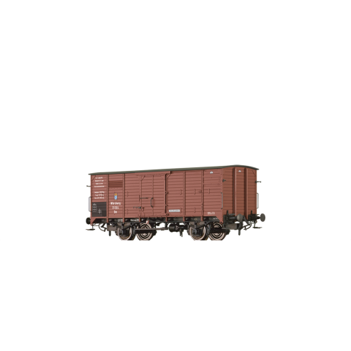 Brawa 49869 - Gedeckter Güterwagen Gm der K.Bay.Sts.B.