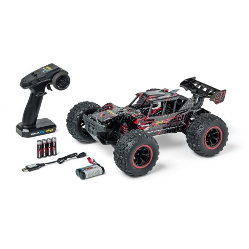 Carson 500404255 - 1:10 XS Offroad Fighter Cage 100%RTR rot
