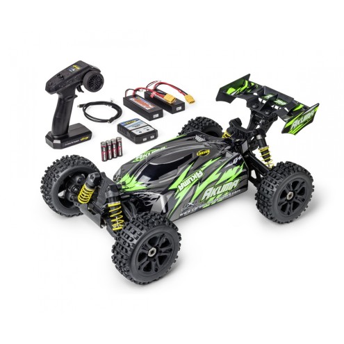 Carson 500409082 - 1:8 Akuma Buggy 4WD 100% RTR grün