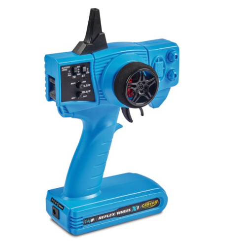 Carson 500500058 - FS Reflex X1 2-Kanal 2.4G Blue Version