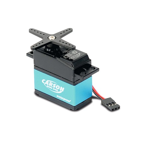 Carson 500502041 - Servo CS-6 Waterproof MG/6 kg/JR