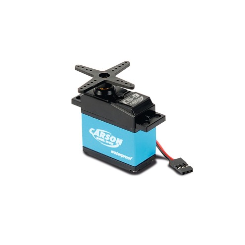 Carson 500502042 - Servo CS-9 Waterproof MG/9 kg/JR