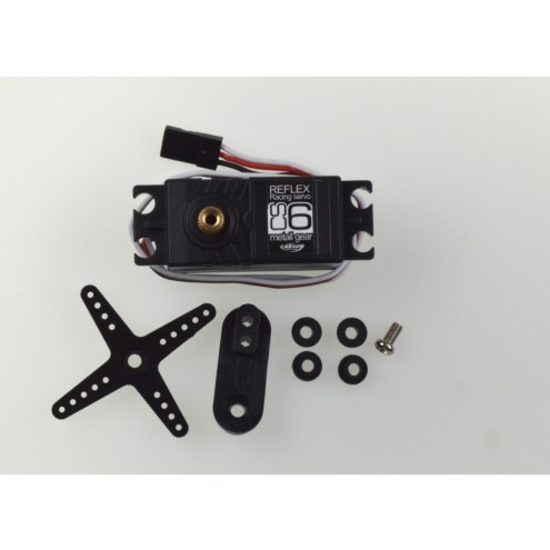 Carson 500502047 - Servo CS-6 Waterproof MG/ 6kg / JR