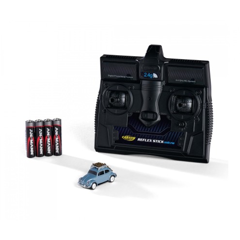 Carson 500504149 - 1:87 VW Beetle Wintersport Version 2.4G 100%