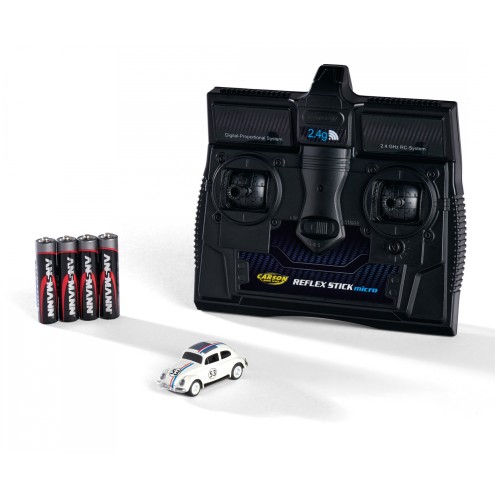 Carson 500504153 - 1:87 VW Beetle Rallye 2.4G 100% RTR