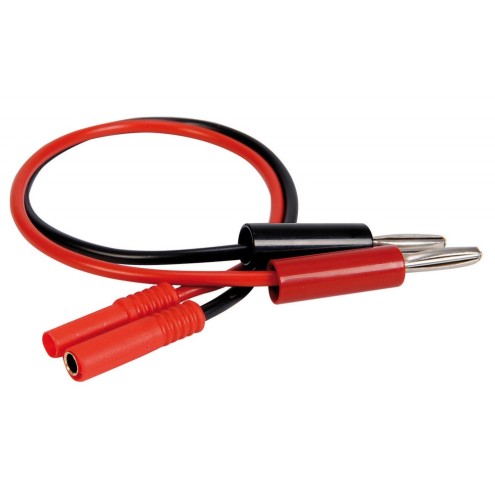 Carson 500906101 - Ladekabel für Goldkontaktstecker 4,0 mm
