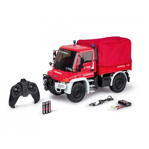 Carson 500907721 - 1:12 MB Unimog U300 Feuerw. 2.4G 100%RTR