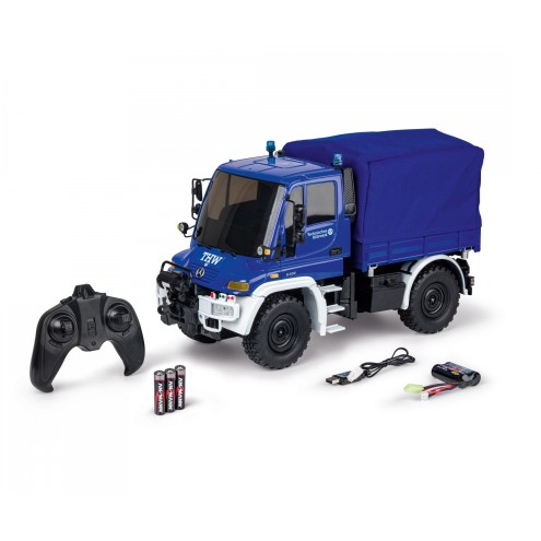 Carson 500907722 - 1:12 MB Unimog U300 THW 2.4GHz 100%RTR