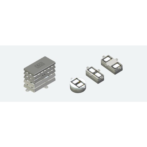 ESU 50340 - Lautsprecherset, Dual 11x15mm, Modulares Schallkapselset für 28mm, 20x40mm, 16x35mm