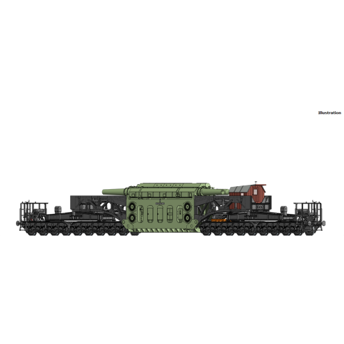 Brawa 50513 - H0 Schwerlastwagen SSt DR, III, AC