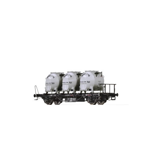 Brawa 50597 - Beh ltertragwagen BTs 30 der DB, mit Efkr 401 "Von Haus zu Haus"