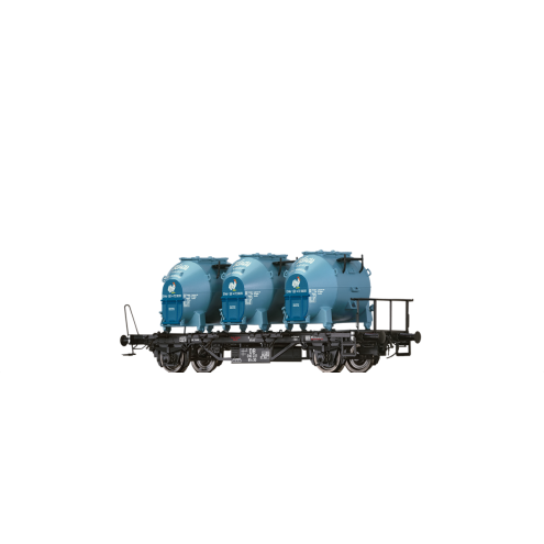 Brawa 50599 - Behältertragwagen BTs 30 der DB, mit Efkr 401 "Knorr"