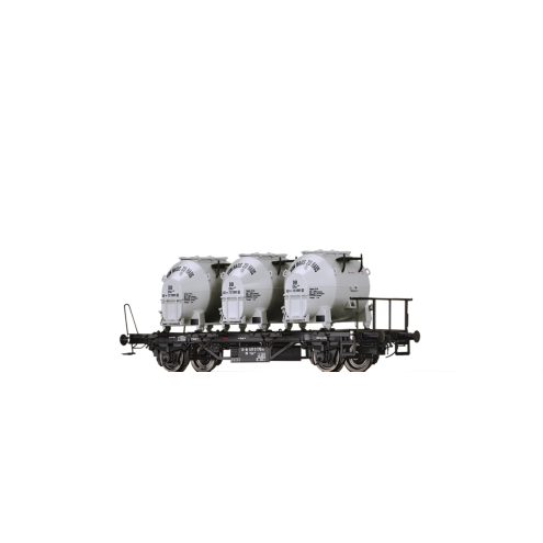 Brawa 50601 - Behältertragwagen Lbs 577 der DB, mit Efkr 401 "Von Haus zu Haus"