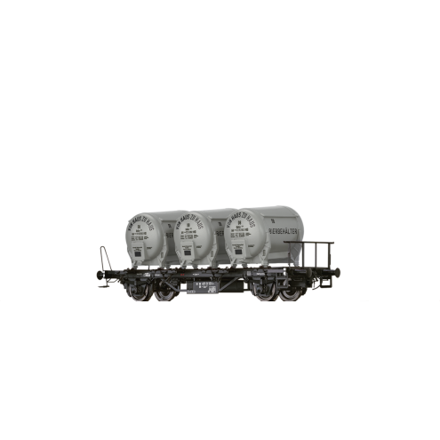 Brawa 50607 - Behältertragwagen Lbs 577 der DB, mit Ddikr 621 "Von Haus zu Haus"