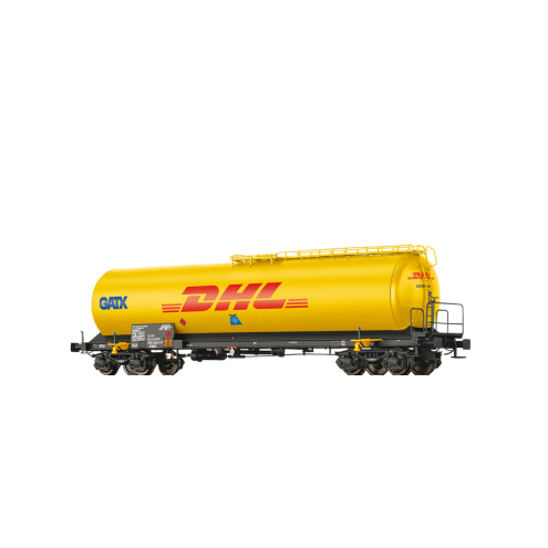 Brawa 50659 - H0 Neubaukesselwagen Uia "DHL®" der GATX