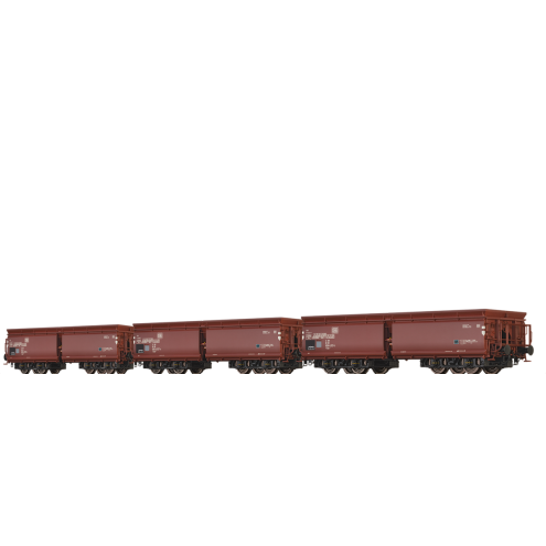Brawa 50679 - Schüttgutwagen Fads 177 der DB, 3er-Set