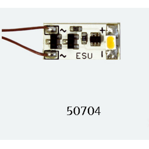 ESU 50704 - Innenbeleuchtung, Führerstand, 1 LED, „Warm White“