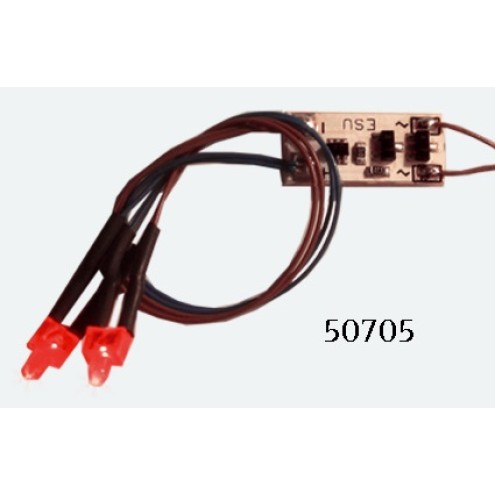 ESU 50705 - Innenbeleuchtung, Schlußlicht, 2 LED, „Rot“