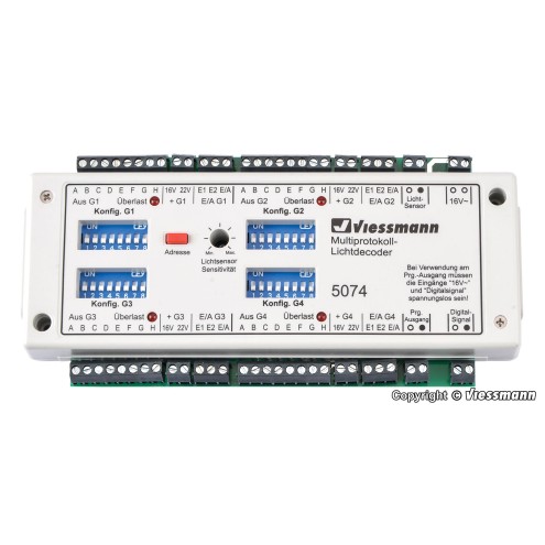 Viessmann 5074 - Multiprotokoll-Lichtdecoder