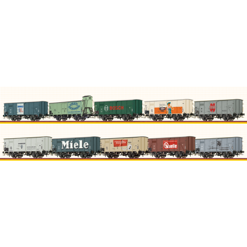 Brawa 50870 - H0 Set GÜW DE TRADITIONSMARK DC