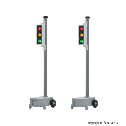 Viessmann 5099 - H0 Baustellen- /Verkehrsampel, 2 Stück