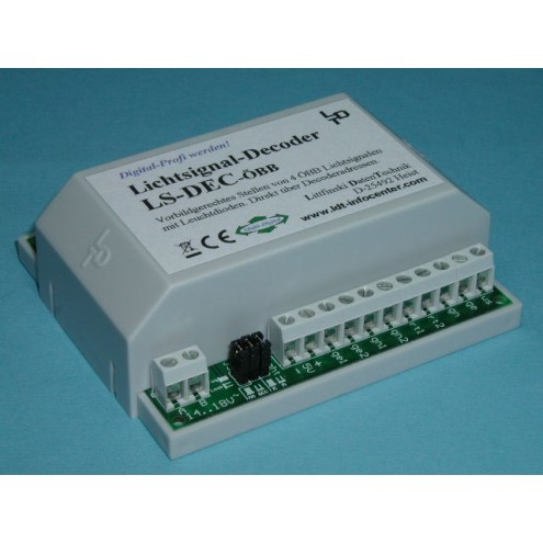 Littfinski 511013 - LS-DEC-OEBB-G - 4-fach Lichtsignaldecoder, Fertigmodul im Gehäuse